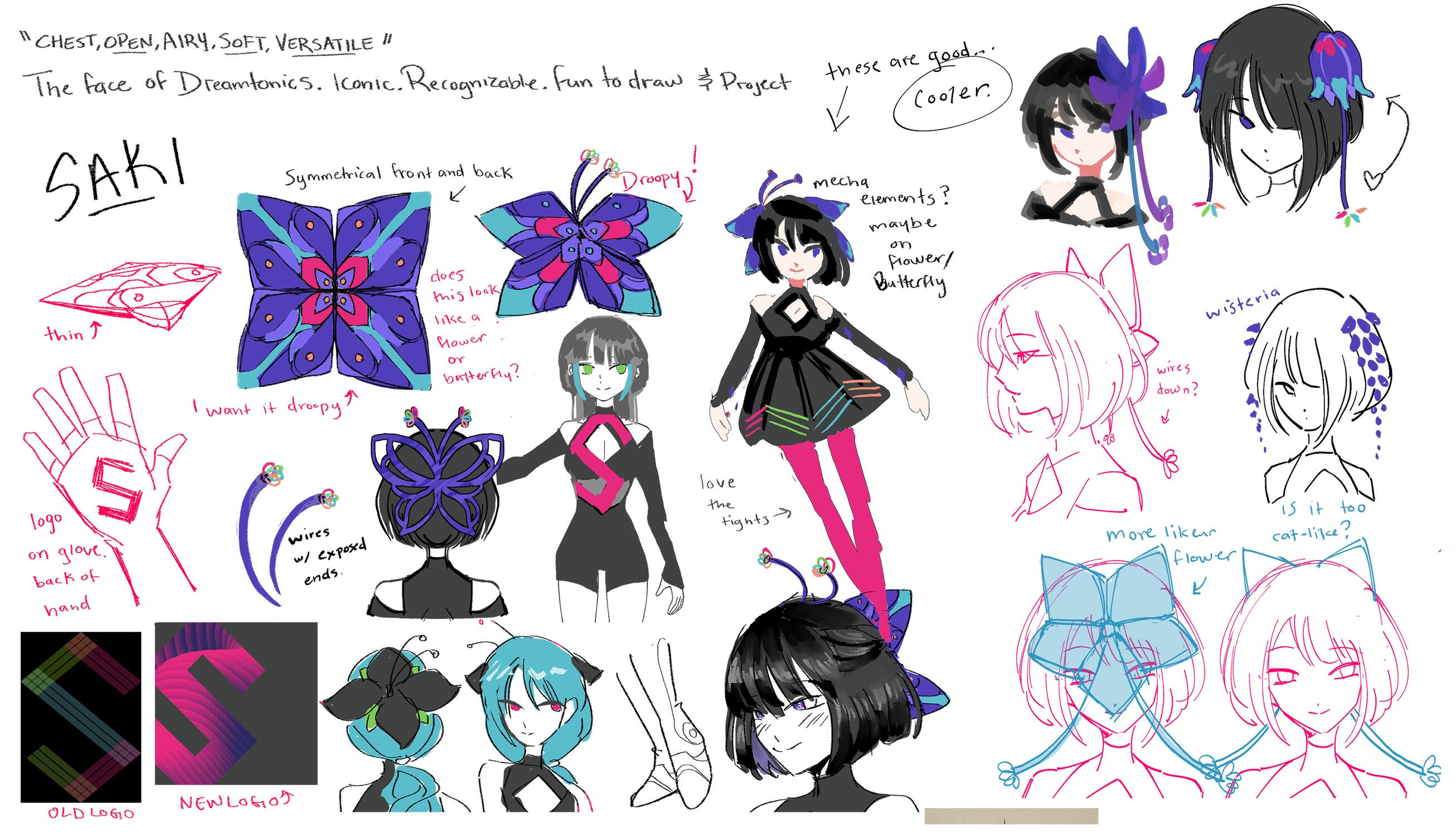 Saki Concept Art