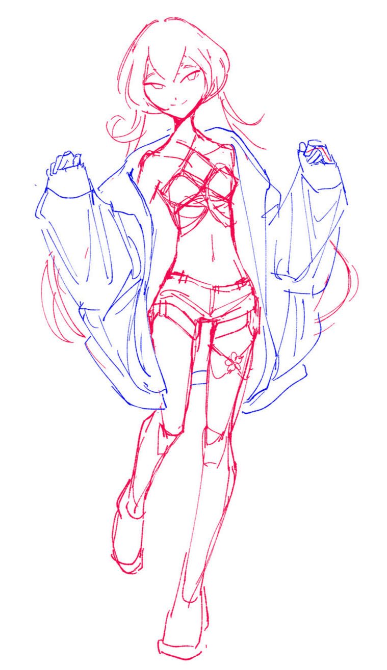 Mai Concept Art