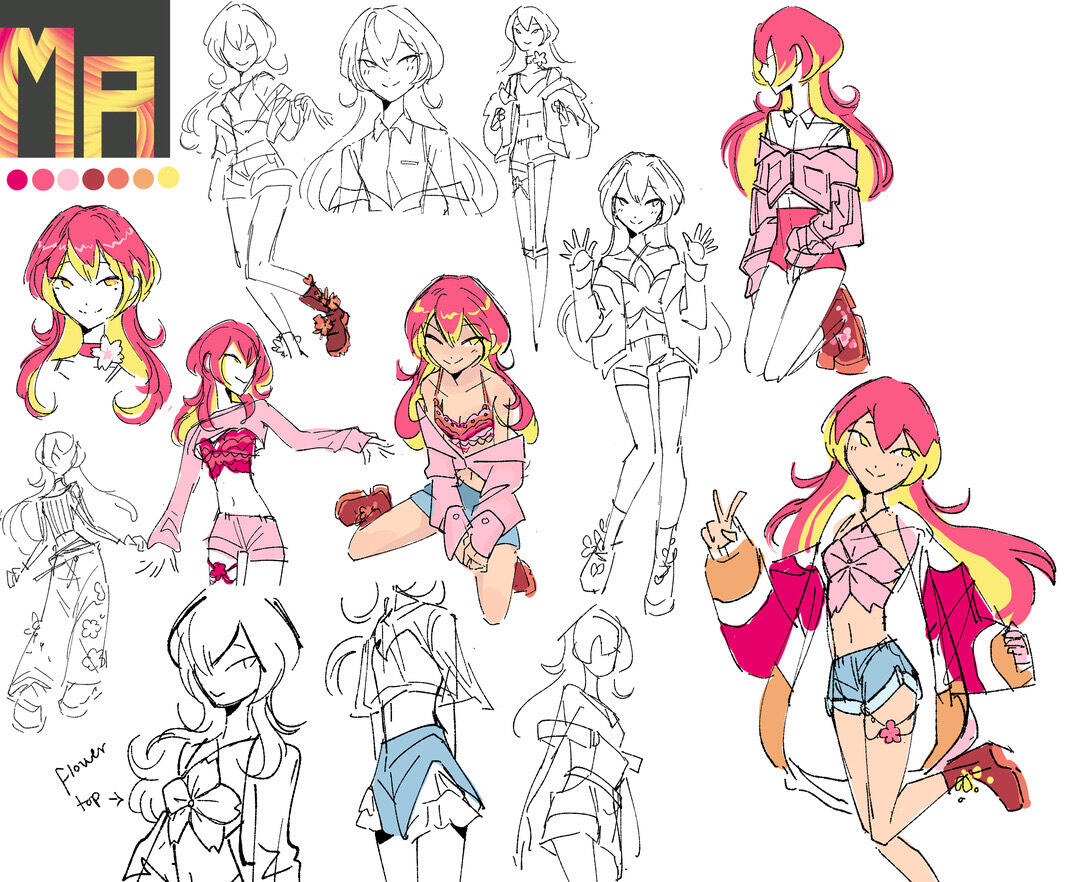 Mai Concept Art