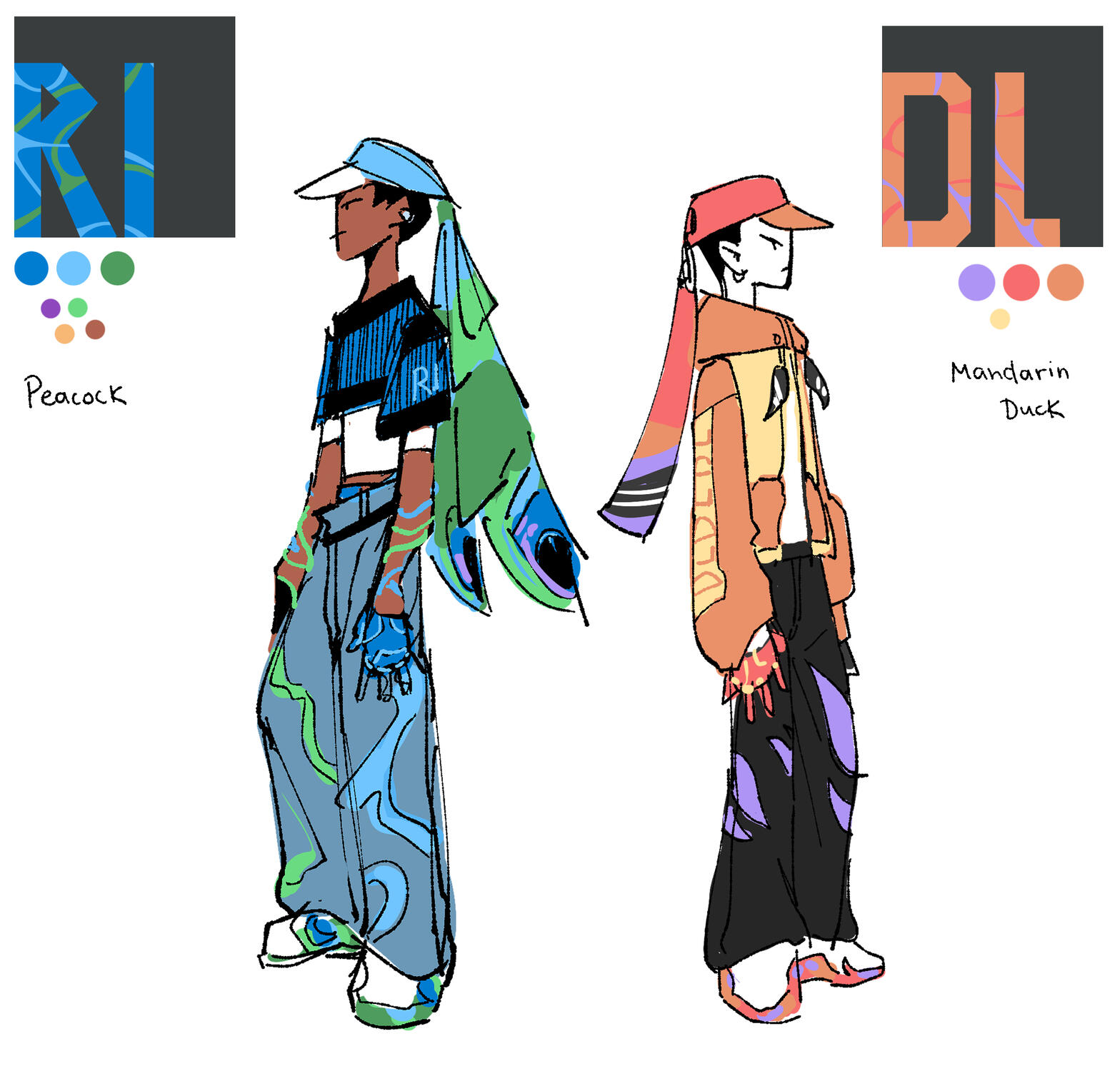 Ritchy &amp; D-Lin Concept Art