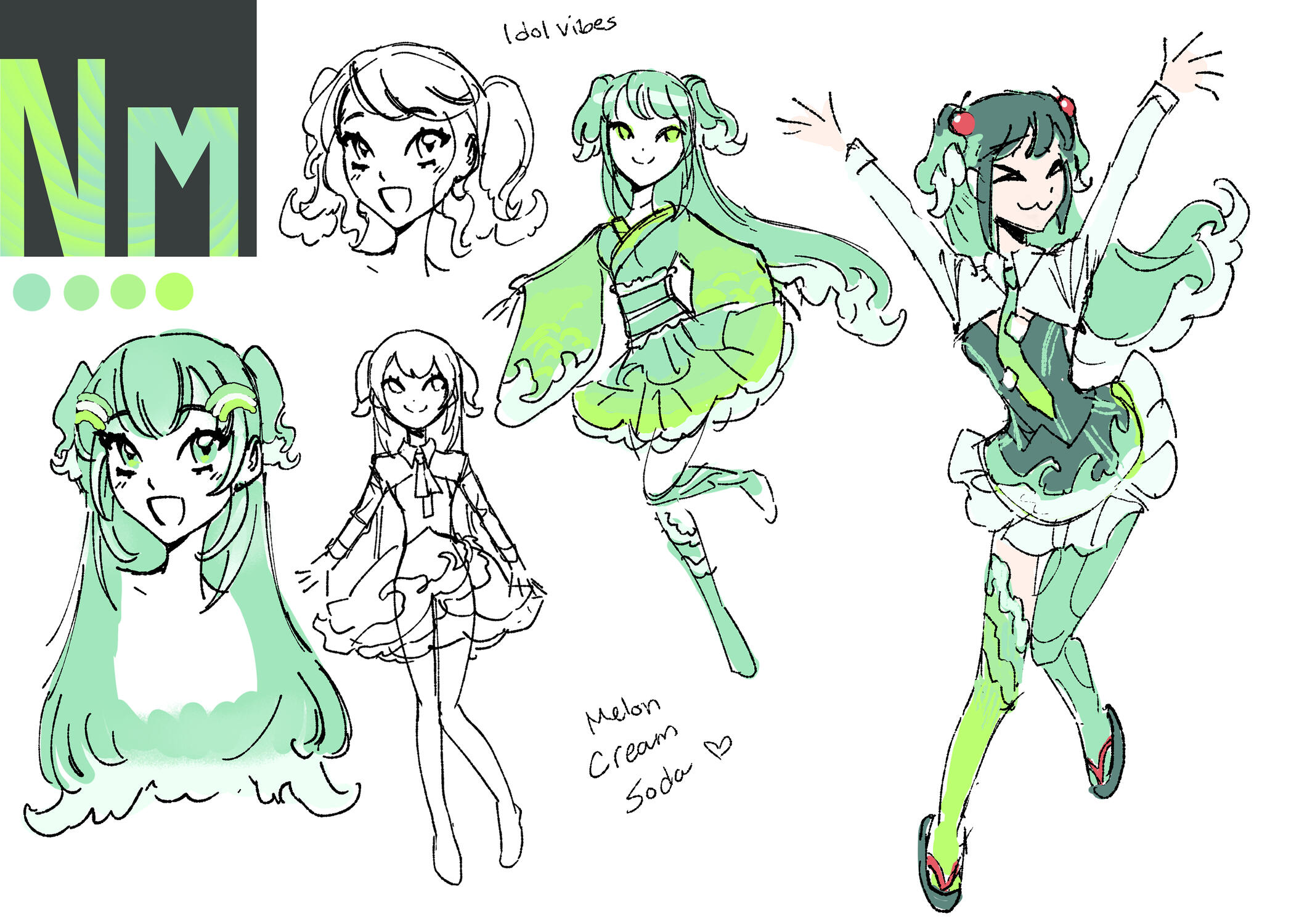 Nanami Concept Art